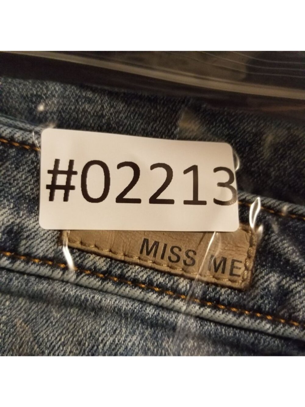 Miss Me Jeans Womens 27 Blue Ankle Skinny Stretch Denim *Read* - Picture 14 of 14